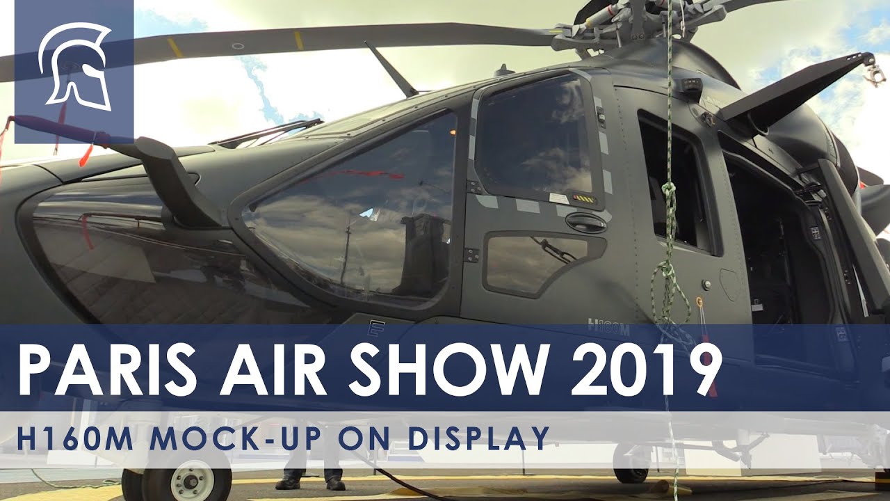 Paris Air Show 2019: H160M mock-up demonstrates payload options