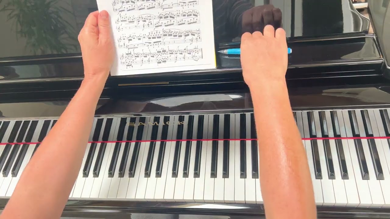 Mozart Sonata in C Maj K 330  - Tutorial Part 2