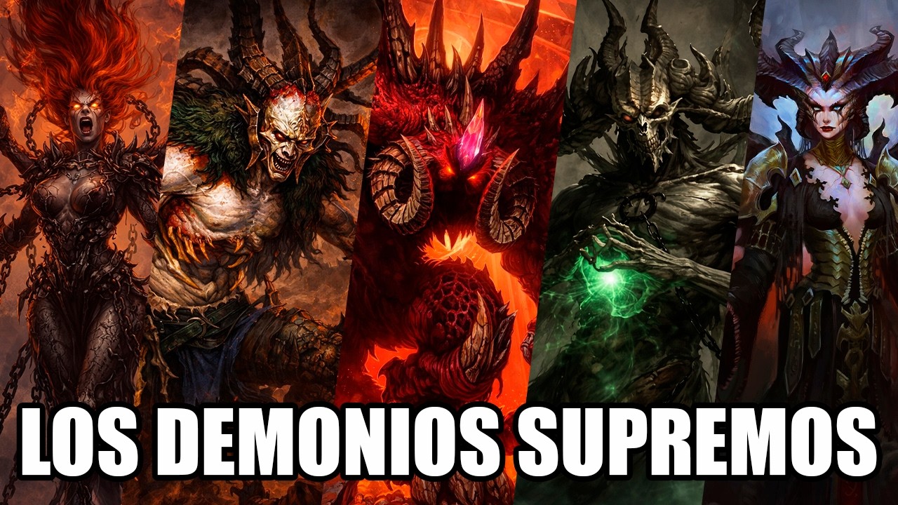 Los Demonios M&aacute;s Poderosos del Universo Diablo 🔥