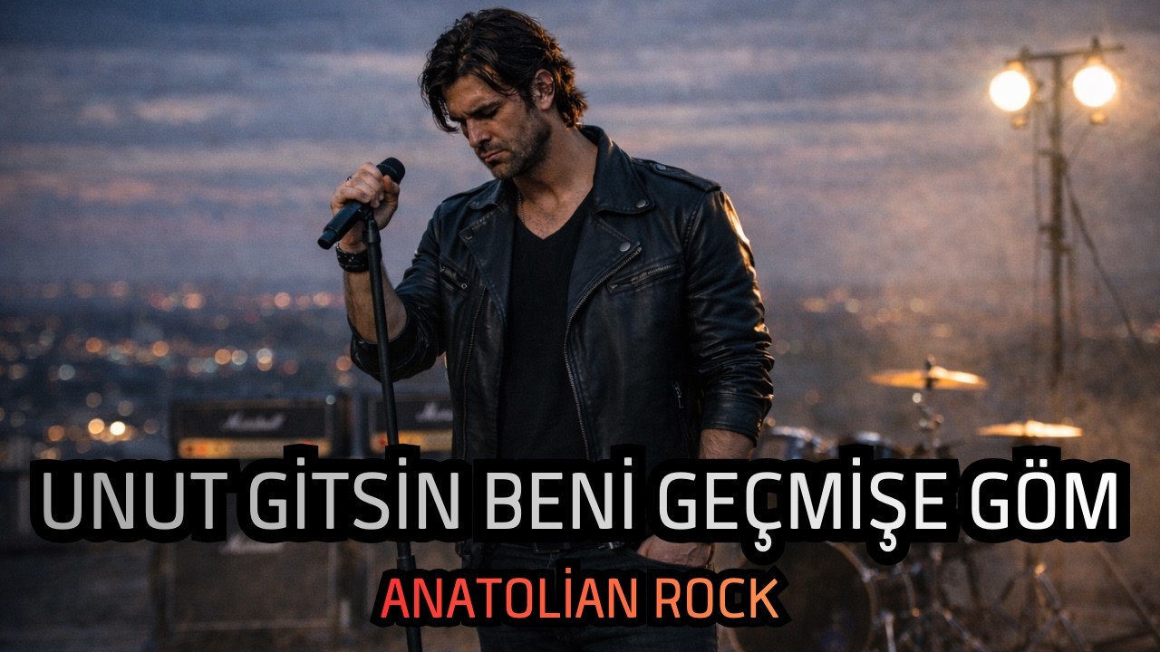 Unut Gitsin Beni Geçmişe Göm | Anatolian Rock 2026 | AI Bestelerim