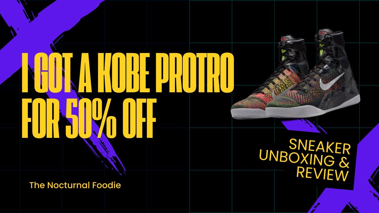 Nike Kobe 9 Eite Protro 'Masterpiece' Unboxing & Review