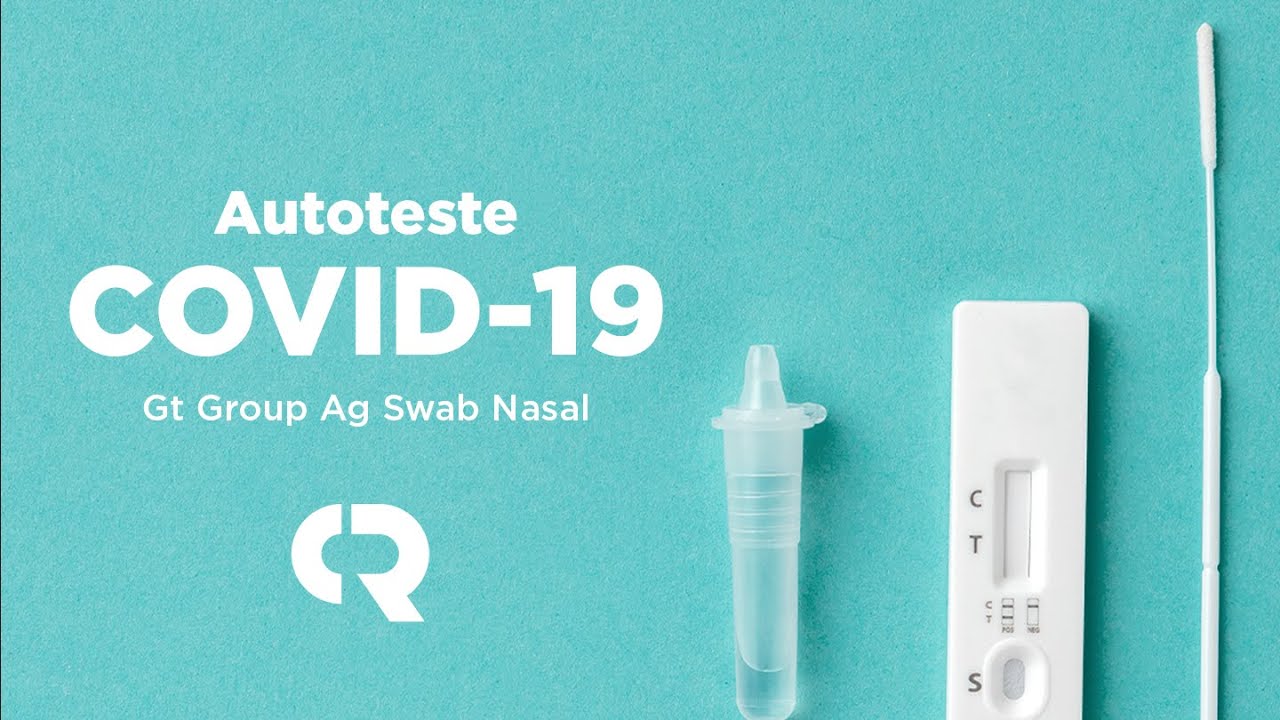 Veja como usar o Autoteste COVID-19 Gt Group Ag Swab Nasal