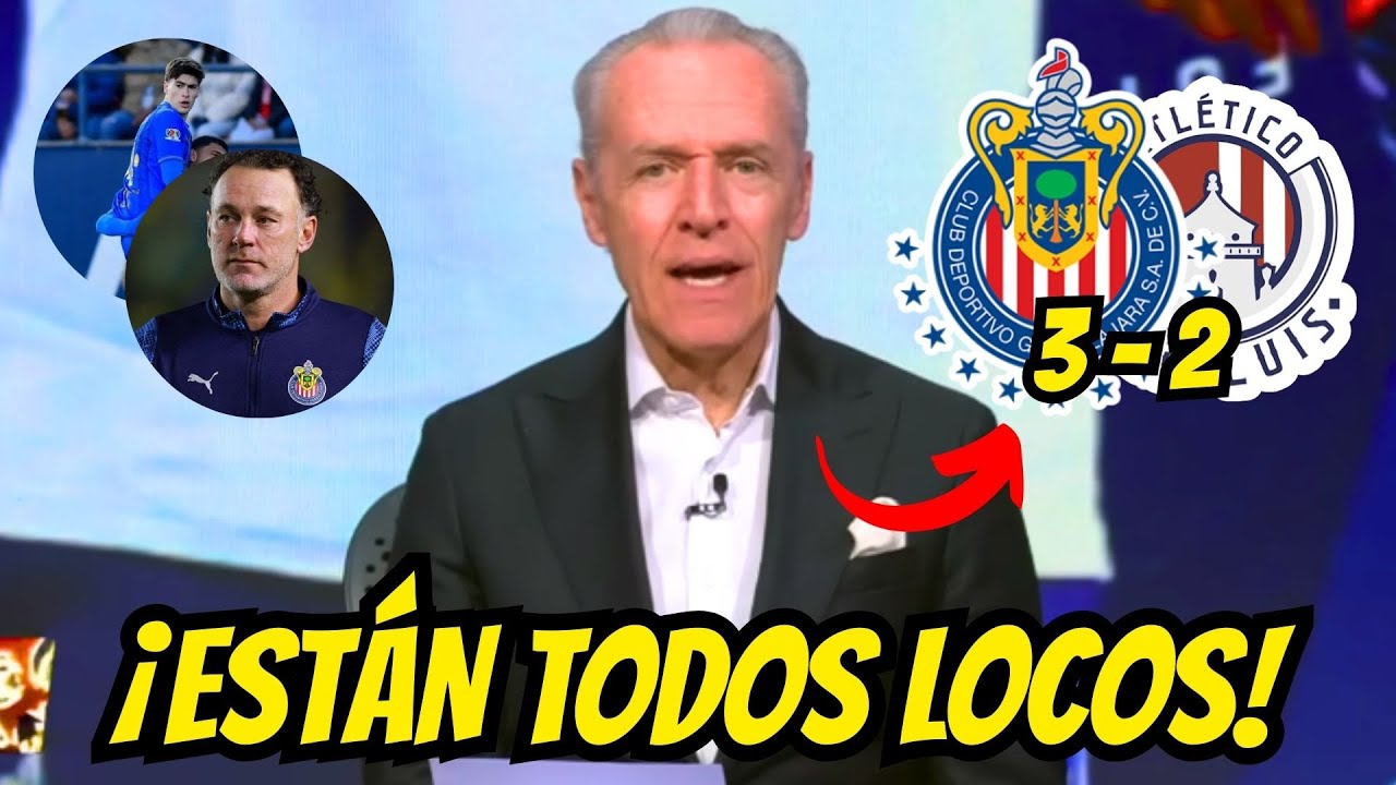 ¡DIOS MÍO! ¡NADIE PUEDE PARAR A LAS CHIVAS! ¡LA PRENSA NACIONAL SE HA QUEDADO SIN PALABRAS!
