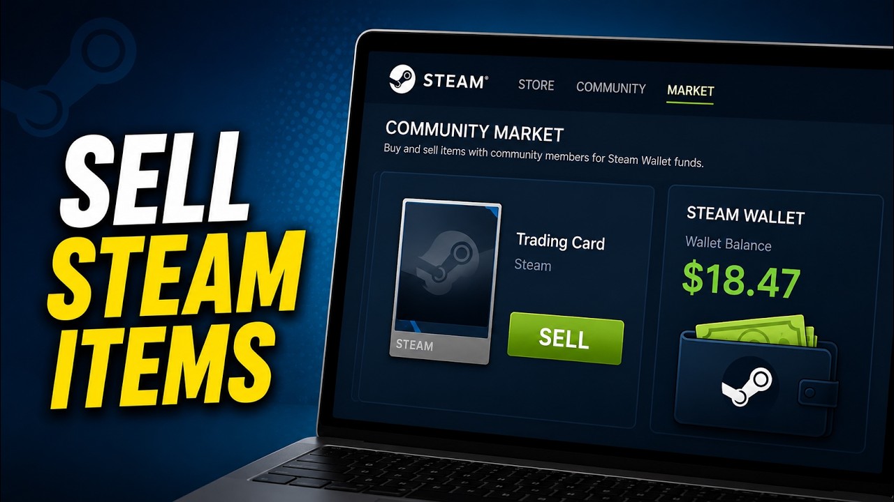 How To Sell Items On Steam Market (2026)