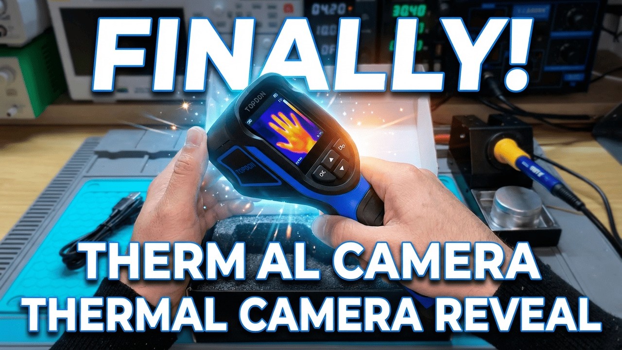 This Tiny Thermal Camera Revealed What I Never Expected! TC004 Mini