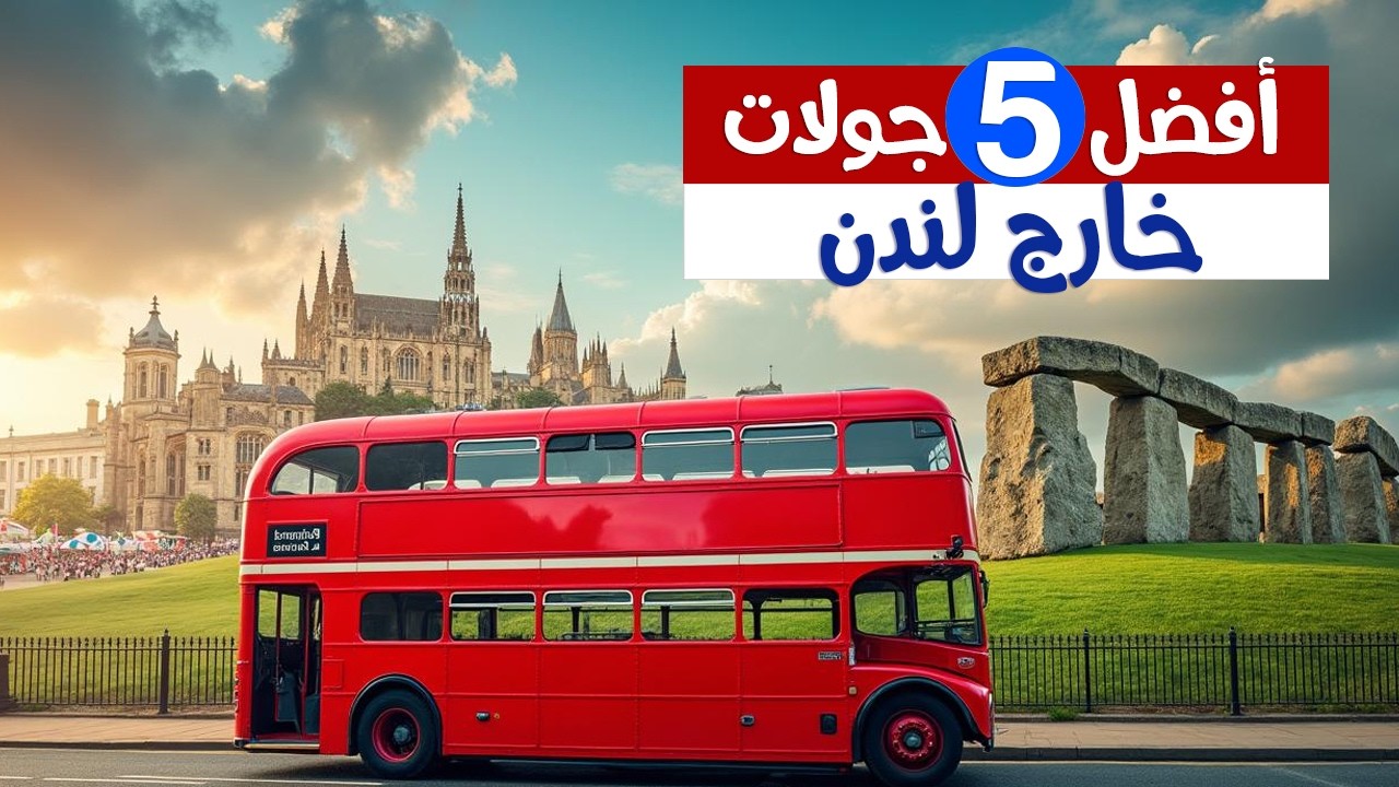خارج لندن: أفضل 5 رحلات يومية مضمونة! 🇬🇧