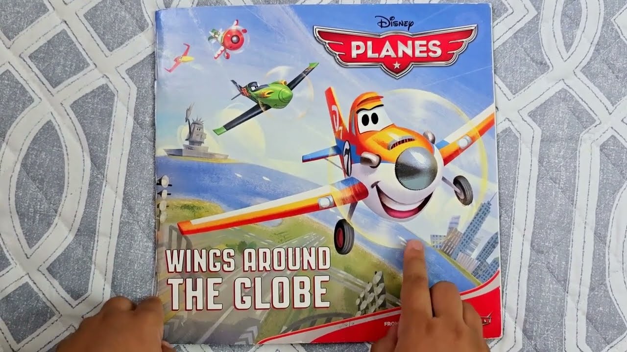 #disney Planes, Wings Around The Globe, by Bill Scollon [361] Reading by Geeta #7yearsold #explorer