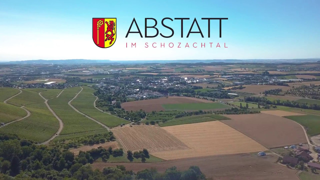 Die Gemeinde Abstatt aus der Luft