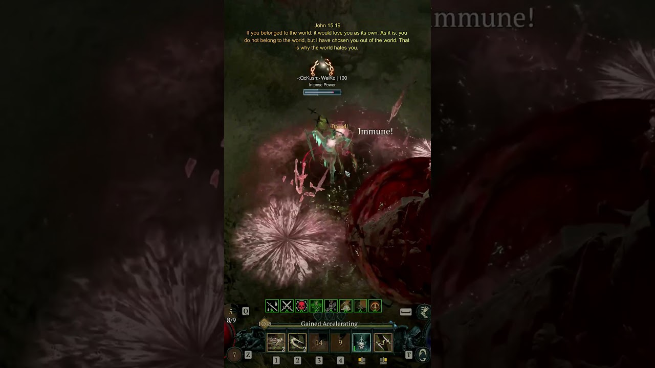Diablo 4 PvP Lv 100 - Rogue vs Stationary Ice Sorc