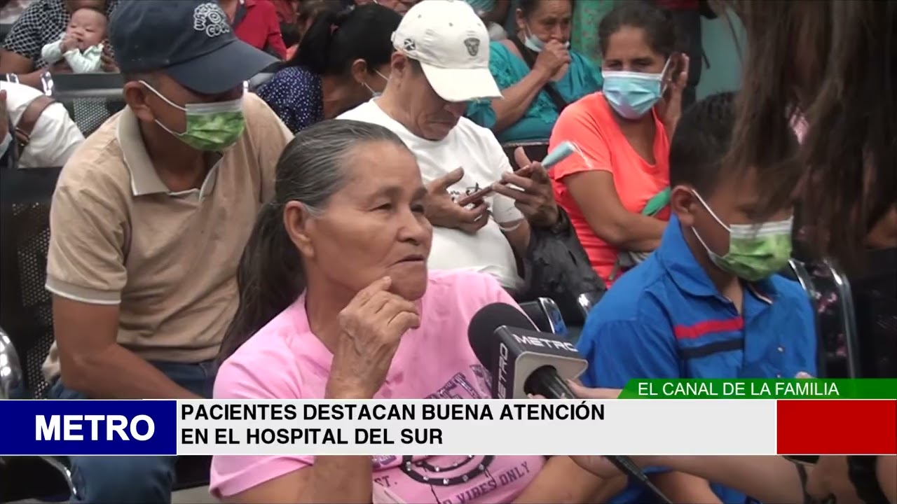 PACIENTES DESTACAN BUENA ATENCIÓN EN EL HOSPITAL DEL SUR