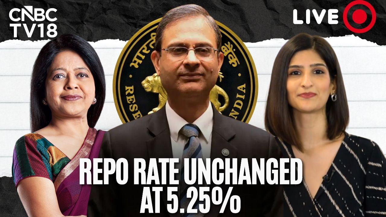RBI Monetary Policy LIVE | RBI Keeps Repo Rate Unchanged At 5.25%, Maintains Neutral Stance | N18L
