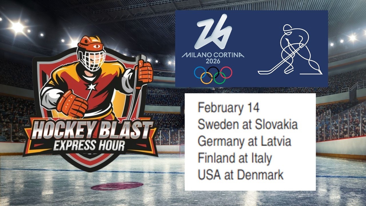 2026 Men's Olympic Hockey Tournament Pre-Play - Feb. 14th Games
