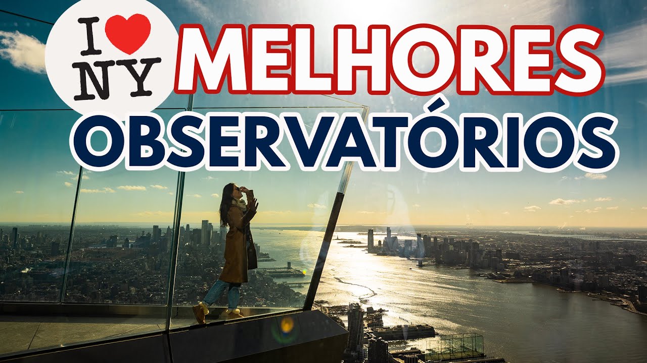 QUAL o MELHOR OBSERVATÓRIO de NOVA YORK? | TOUR pelo Summit, Top of The Rock, Edge e Empire State