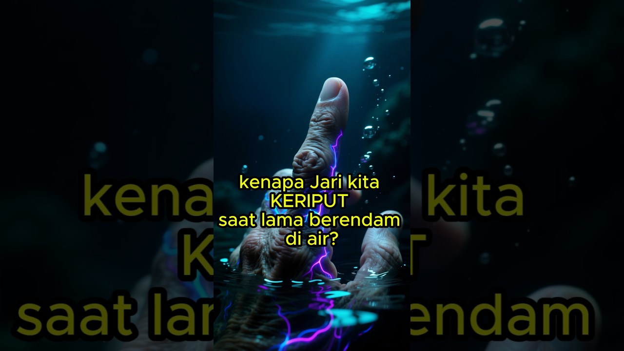 Kenapa Jari Jadi Keriput di Air? Fakta Ilmiah yang Jarang Dibongkar!