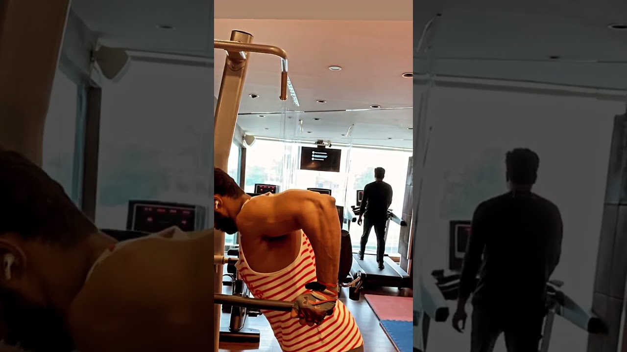Super Model Sujo Mathew Pumping up 🏋️&zwj;♂️ with our #masculinolatino gym wear
