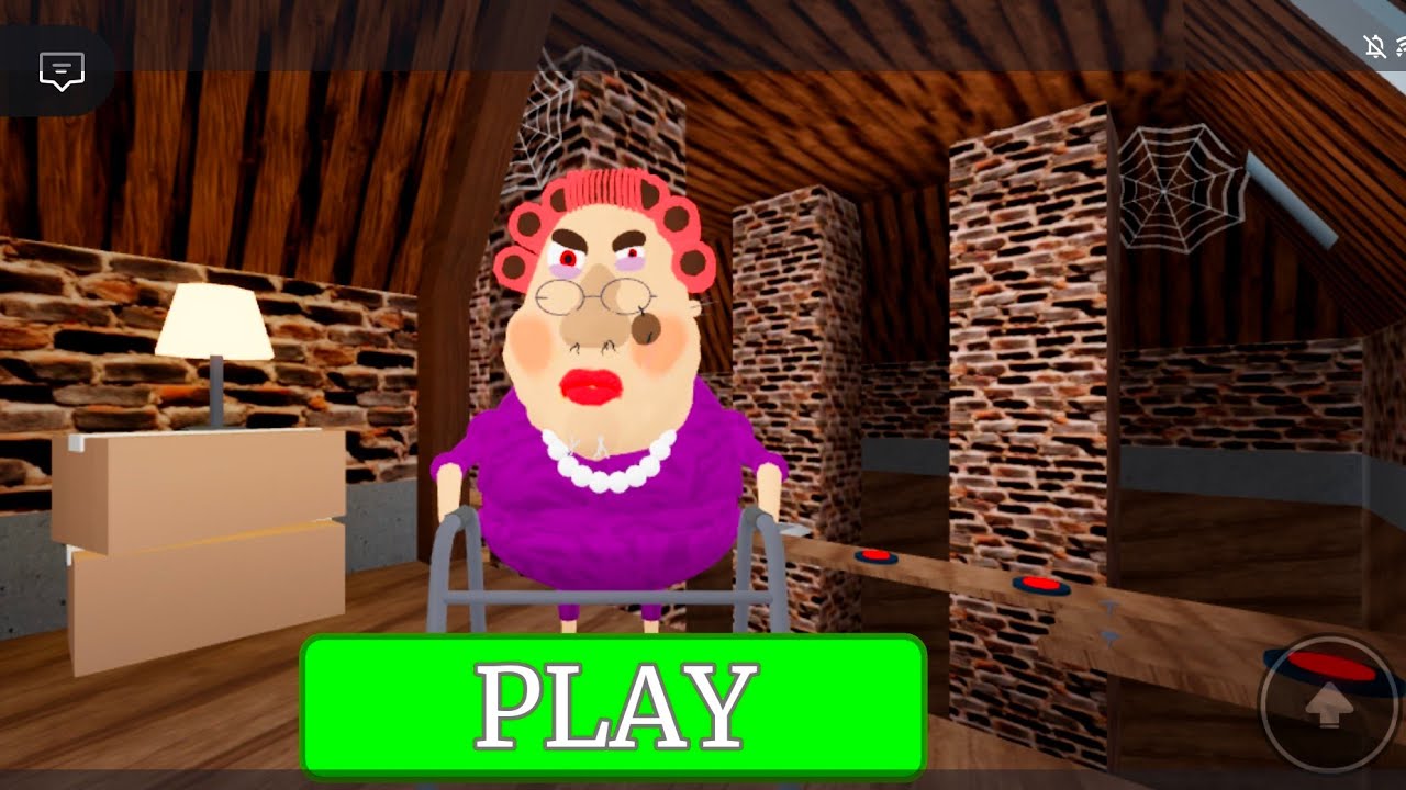 ESCAPE EVIL GRANDMA 😱 | First Person Roblox Obby Gameplay