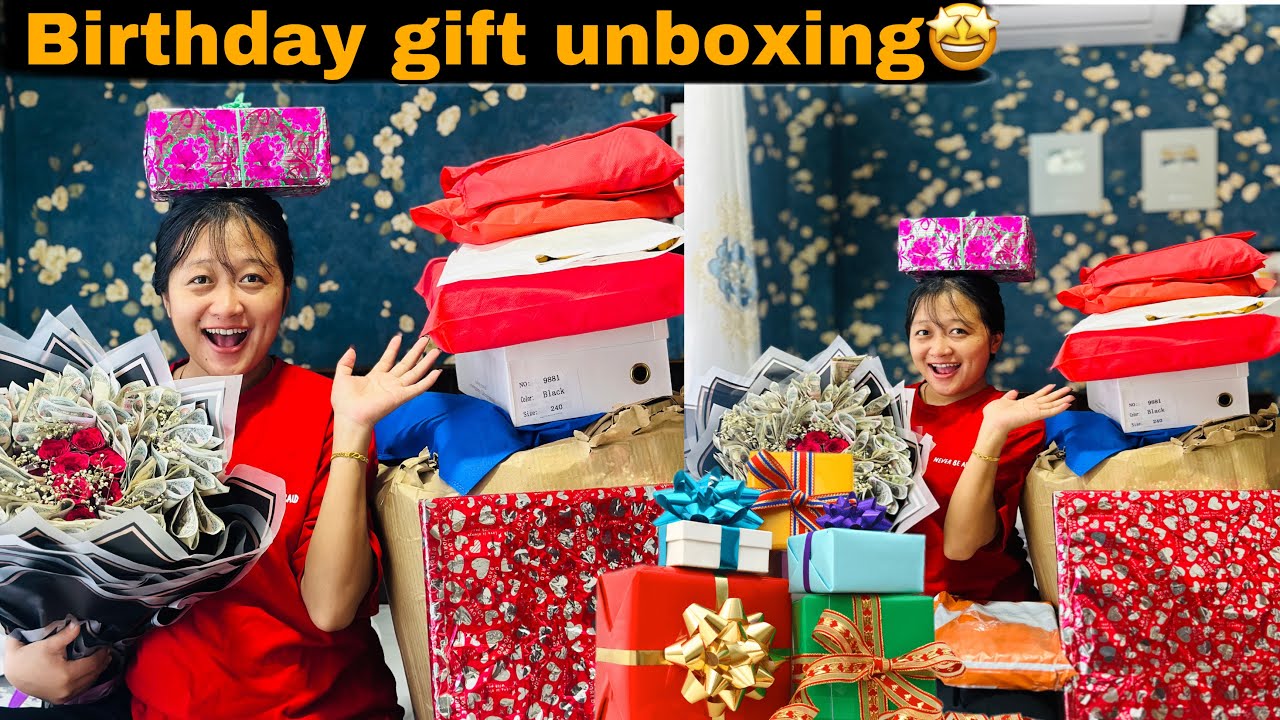 Unboxing All My Birthday Gifts🎁