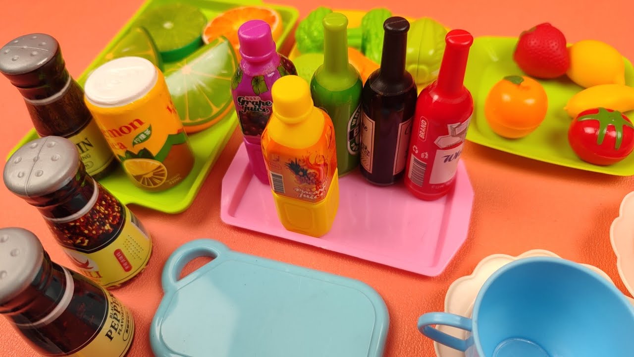 Satisfying Asmr kitchen set toys #asmr #asmrtoyunboxing #toys #unboxing 