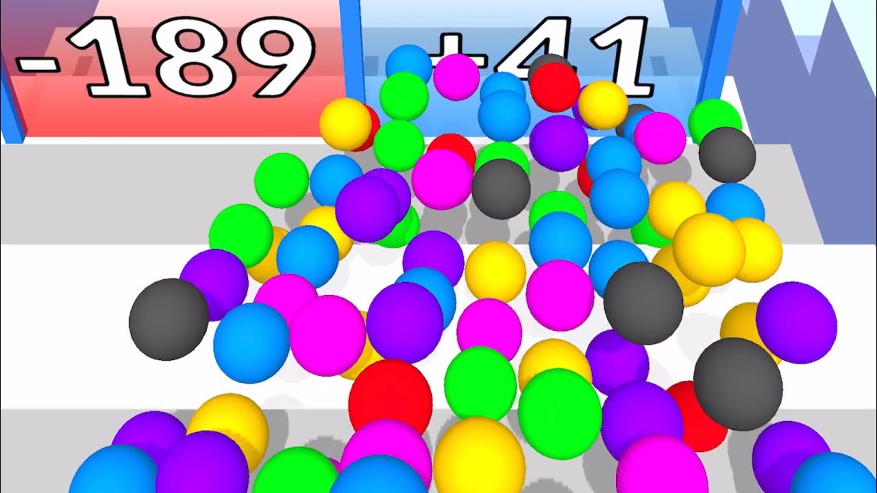 Balls On Stairs 🔴🔵🟡 MAX LEVELS All Levels Gameplay Walkthrough Android, iOS BIG UPDATE!!!