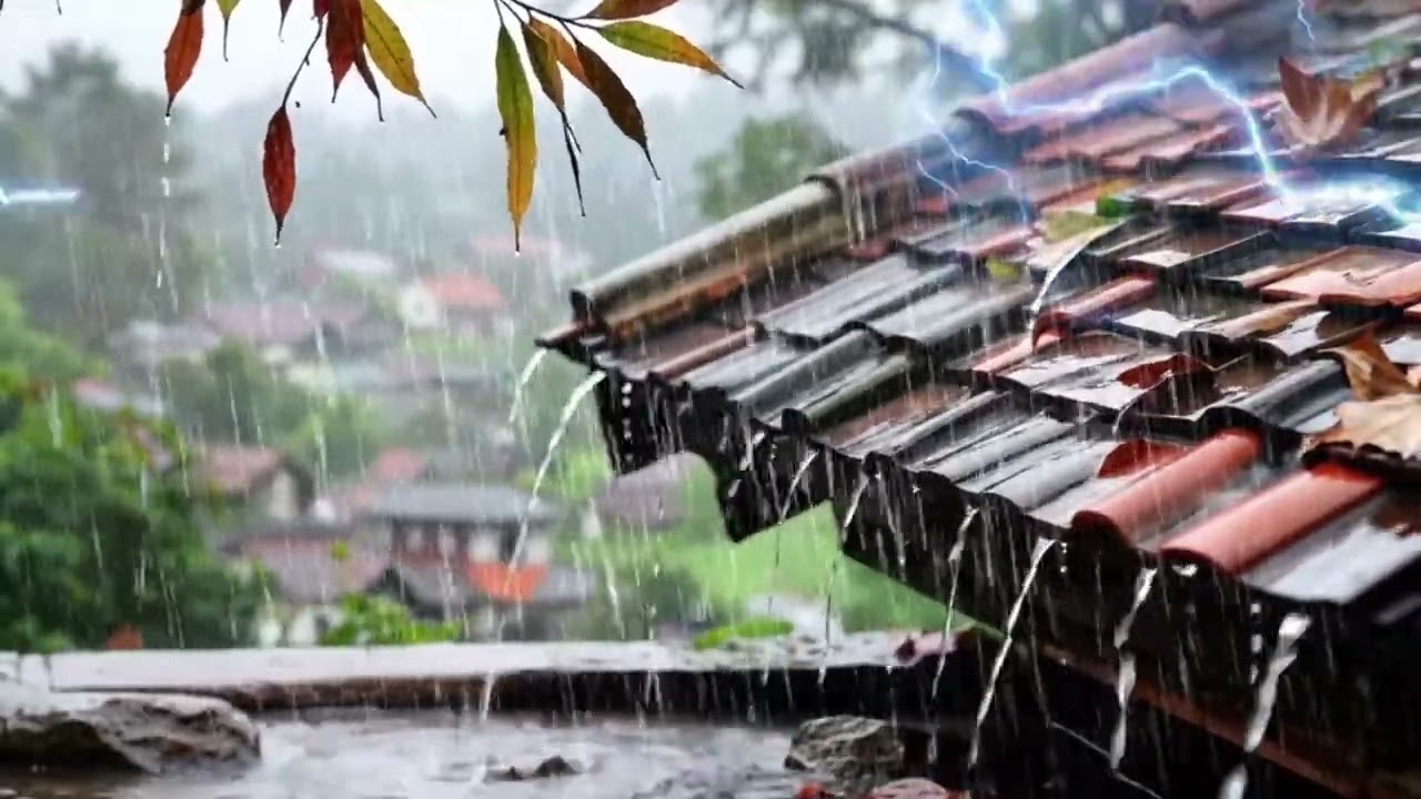 Thunderstorms accompany you to sleep for 3 minutes to relieve fatigue and anxiety for the day