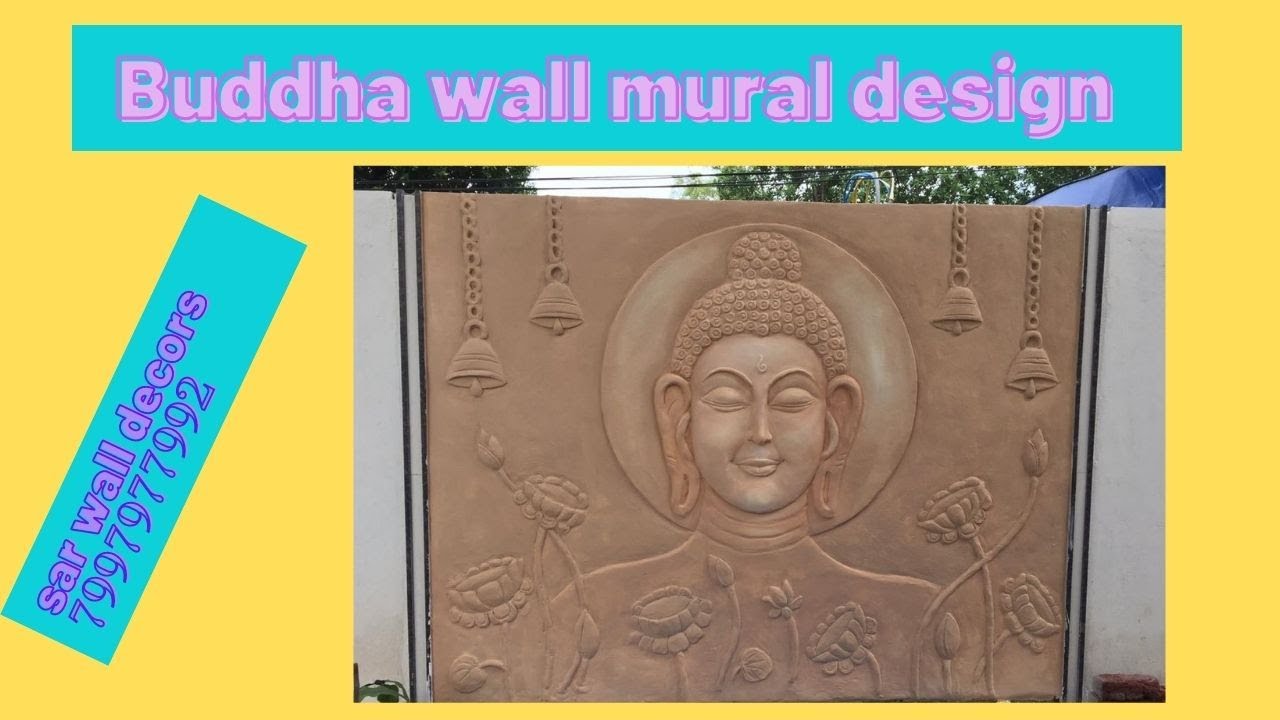 Elevation Buddha wall mural designs