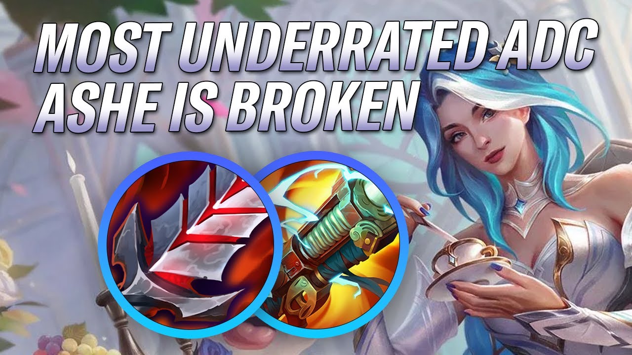 *INSANE* MOST UNDERRATED ADC IN WILD RIFT! ASHE IS BROKEN! ASHE WILD RIFT GAMEPLAY