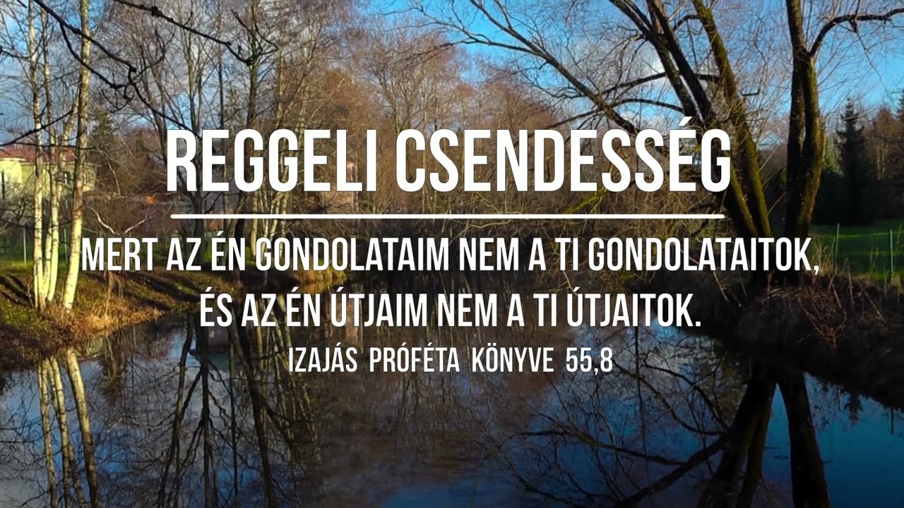 BE MERSZ LÉPNI AZ Ő TERVÉBE? || REGGELI CSENDESSÉG - 2026.03.19