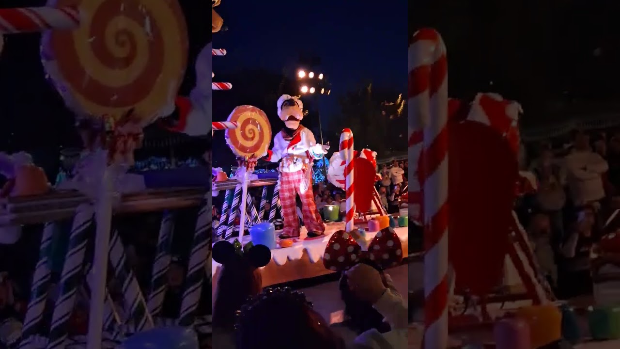 Disneyland Christmas celebration ceremony ✨️ 