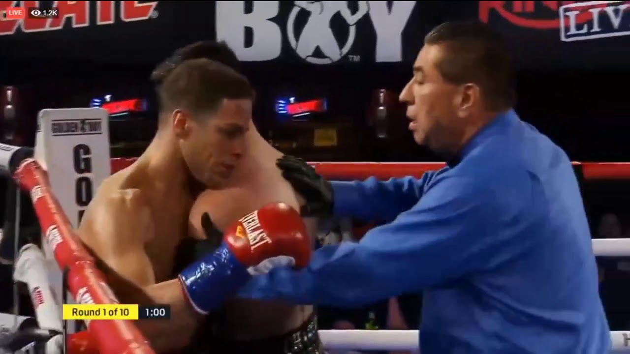 Charles Huerta vs Jonathan Oquendo Fight Rnd1 Boxing 11/14/19
