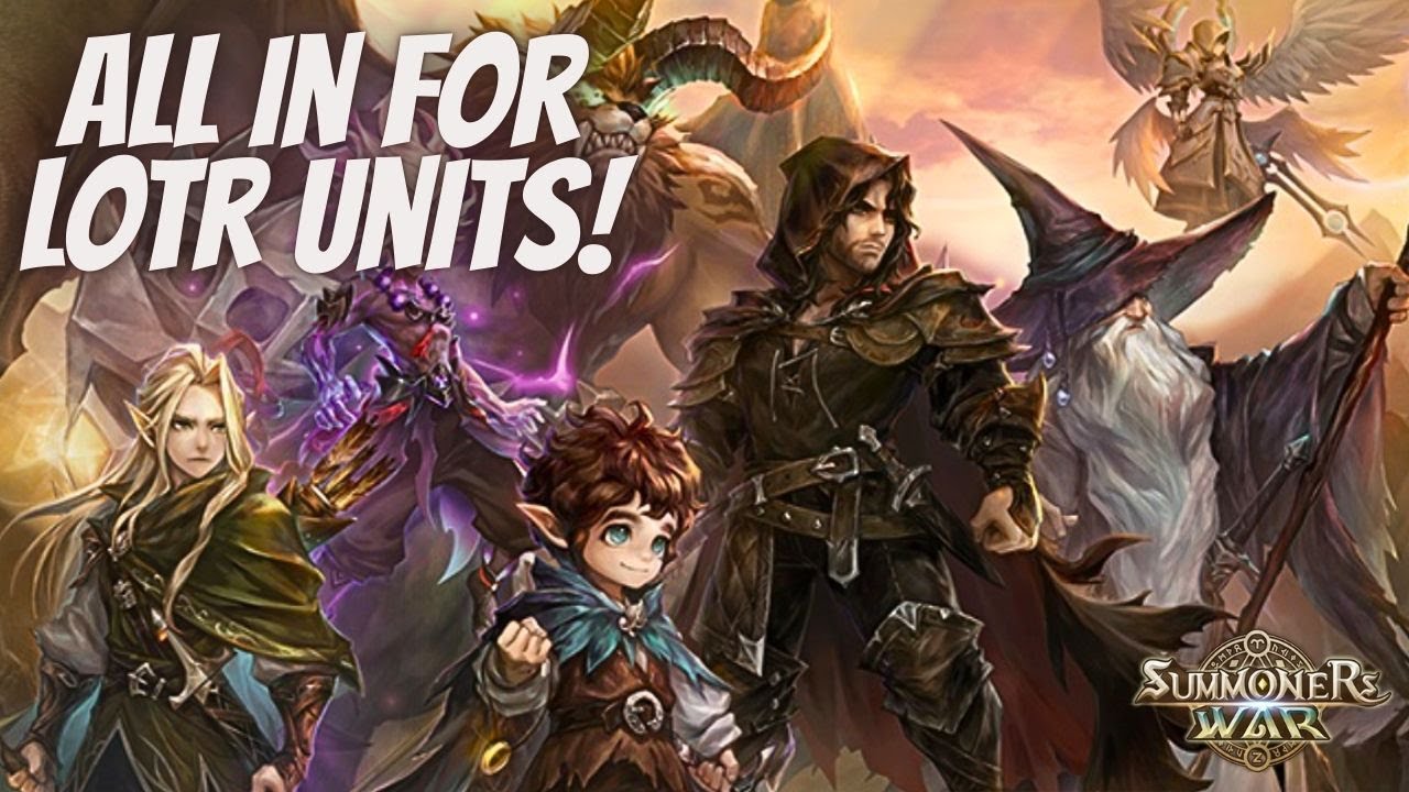 My Biggest Summoning Session for 2026! Hunting the LOTR Collab Units!