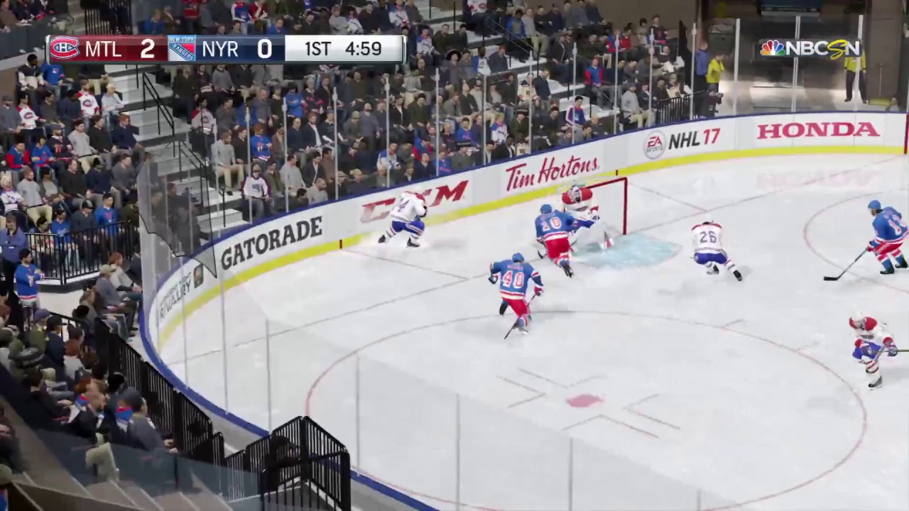 Nhl17 4K GAMEPLAY Ps4pro