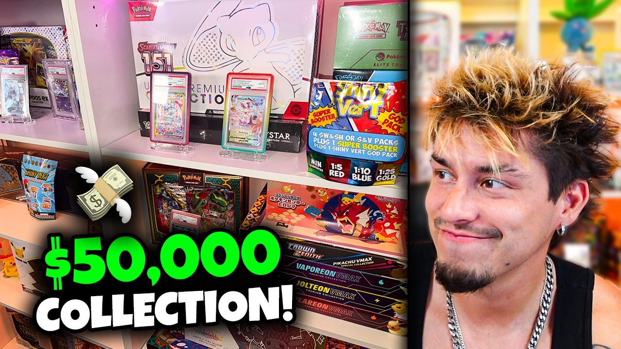 Из моей коллекции карточек Pokémon стоимостью 50 000 долларов