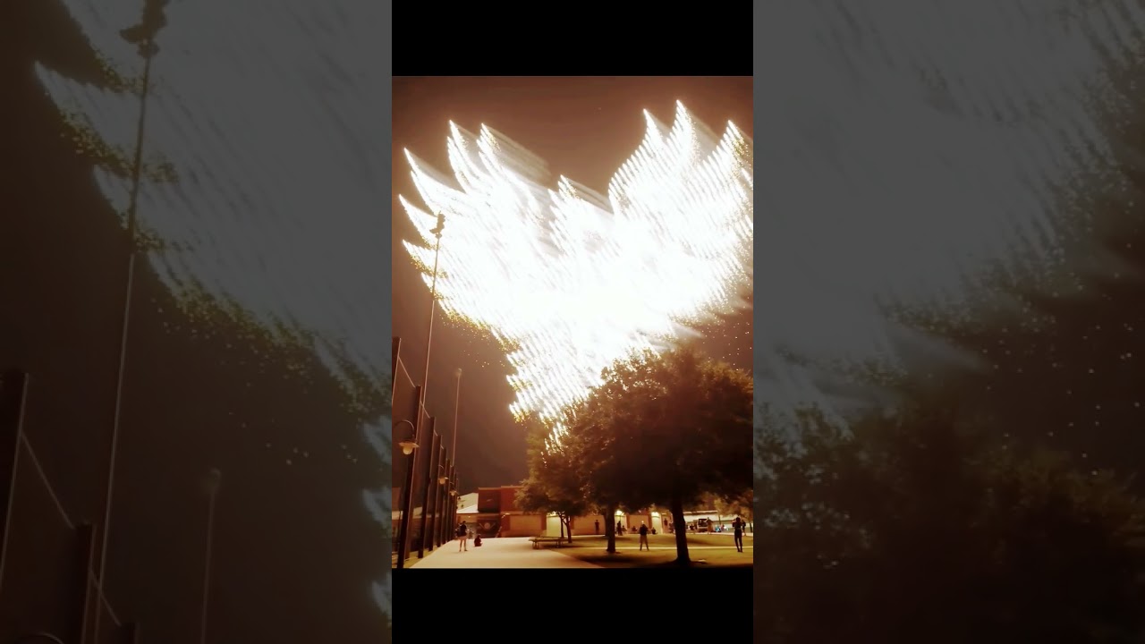 Drone light movement 