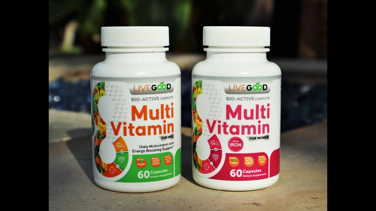 LiveGood MultiVitamin Facts Presented By Ryan Goodkin Product Creator