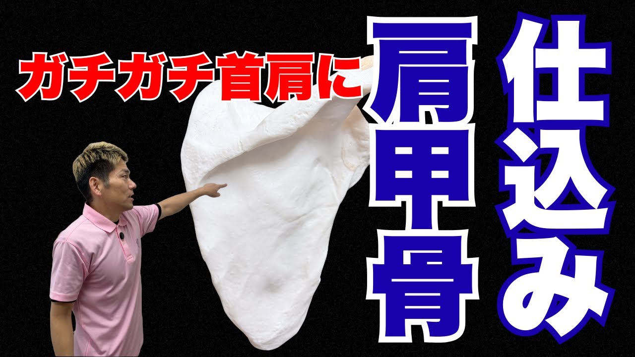 【10分完全理解】肩甲骨仕込み施術