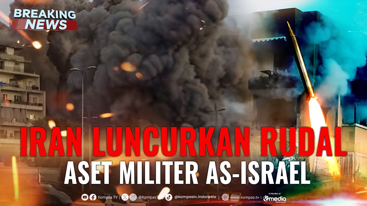 BREAKING NEWS - Iran Luncurkan Rudal Targetkan Aset Militer AS-Israel