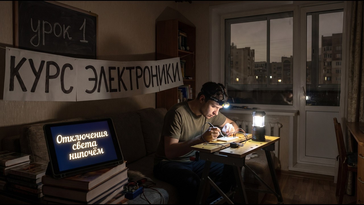Электроника - Блэкаут нипочём Урок 1 #автокурс #электрика #электроника #электрик #блэкаут #повербанк