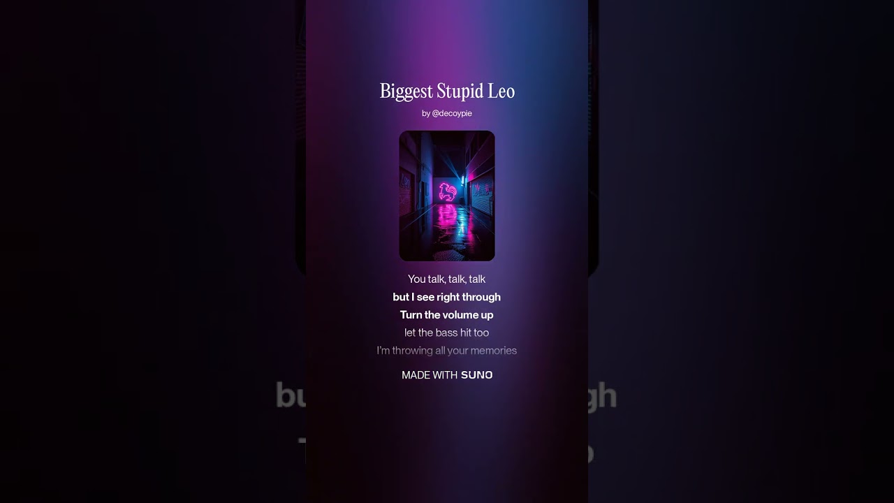Biggest Stu*id Leo