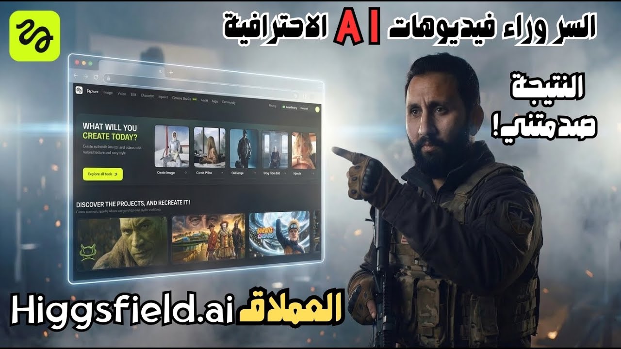 جربت Higgsfield.ai… النتيجة صدمتني!