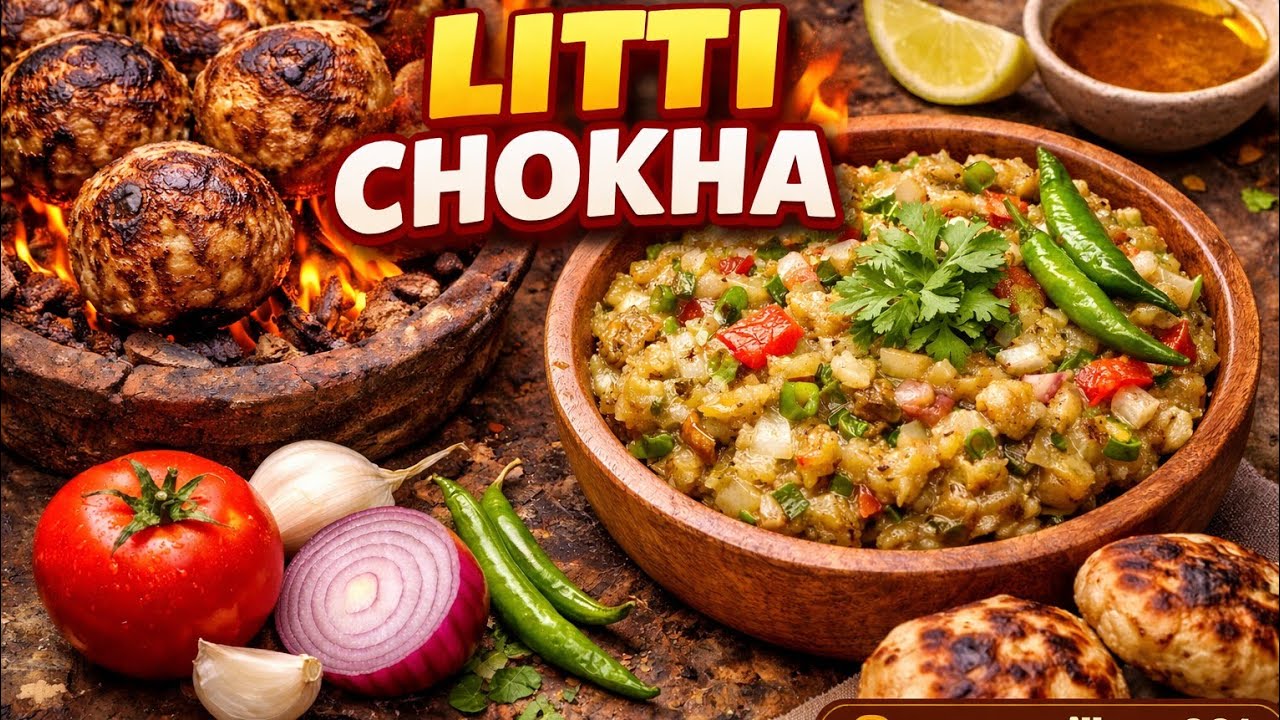 Litti chokha 😋😋 #saran_village001 #food #recipe #foodie 
