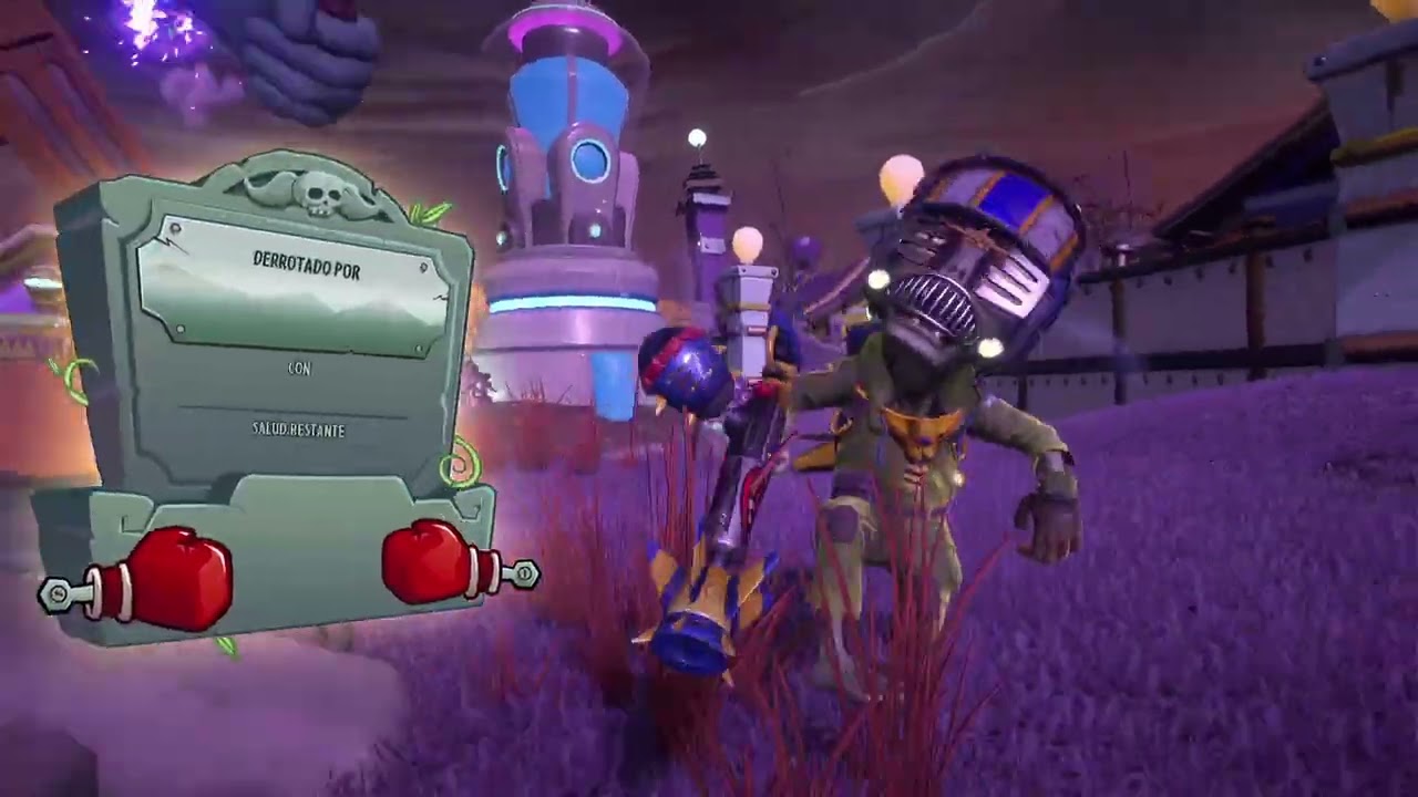 Plants vs Zombies GW 2 Jardines y Cementerios, Carnívora, 07 Derrotados