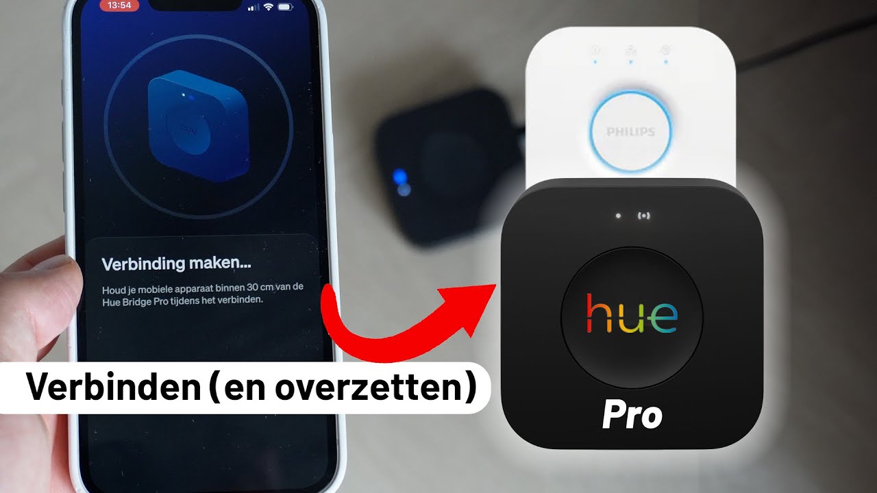 Hoe installeer je een HUE Bridge? (en zet je 'm over)
