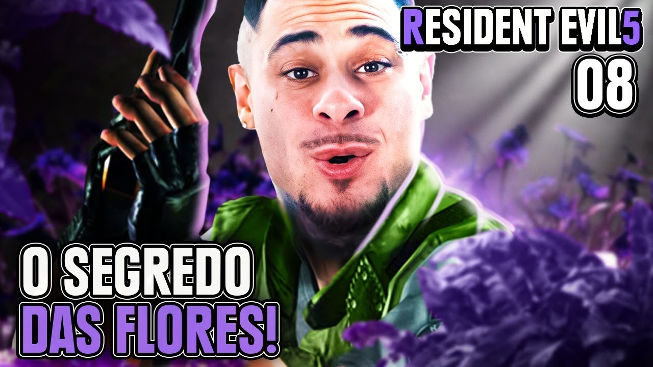 RESIDENT EVIL V #08 - ESSA FLOR AI É DA BOA! -  LEO STRONDA