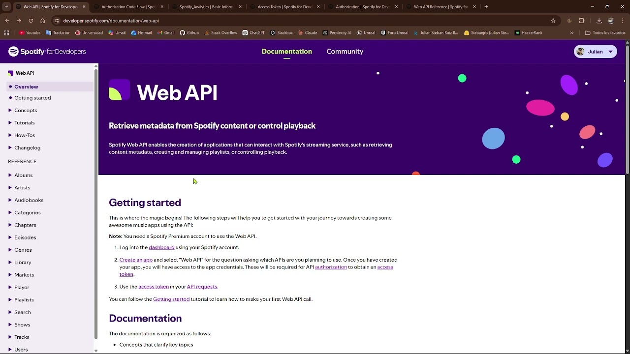 Sistemas Operativos: Consumo API Spotify