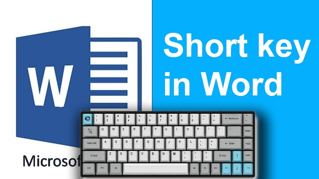 Microsoft Word tutorial 2019 - Best Microsoft Word Keyboard Shortcuts