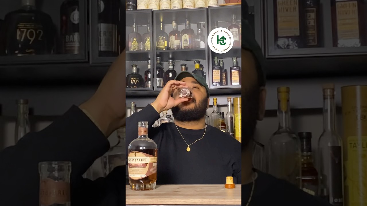 The Happy Corner Maple Finish Series Review: Shortbarrel Sapsquatch SB #whisky #whiskey# rye