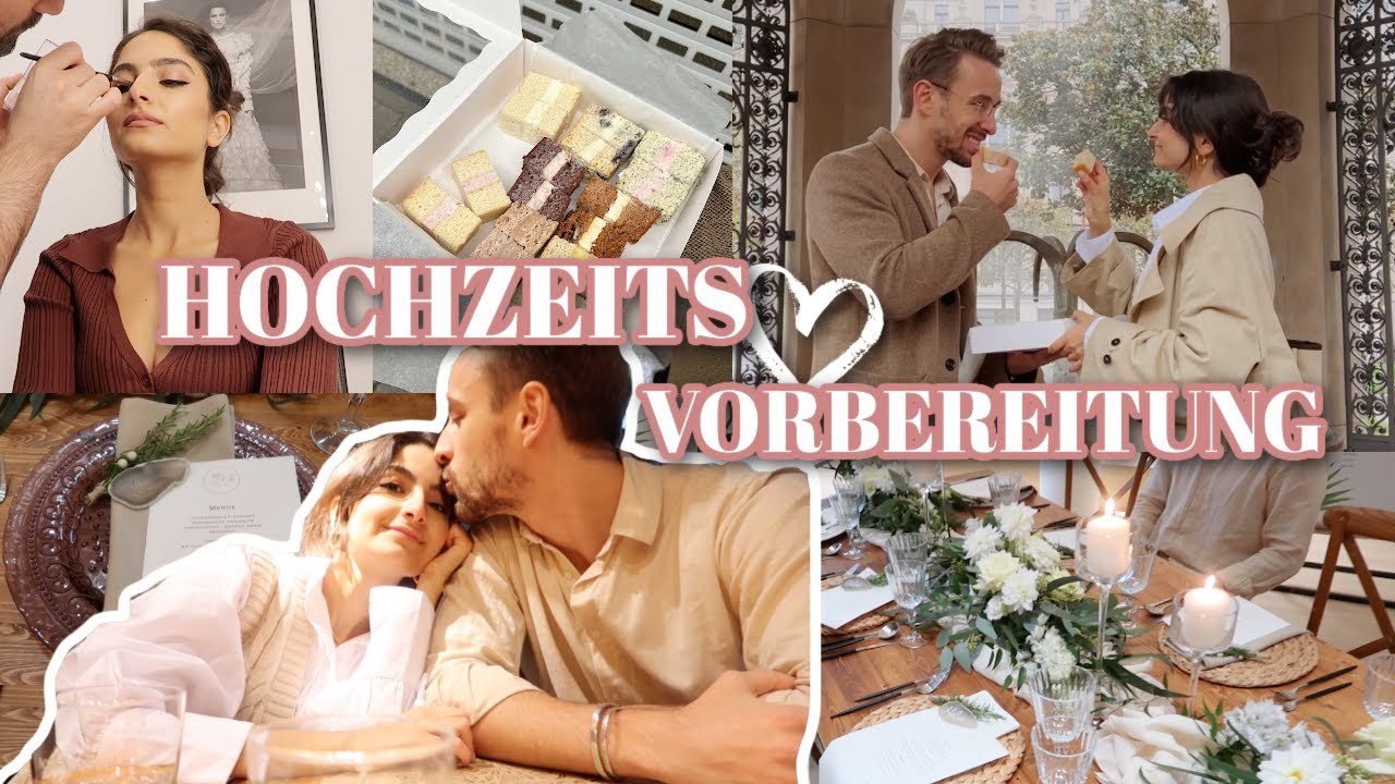 Deko Konzept, Torten Tasting & Probestyling - WEDDING PREPS VLOG