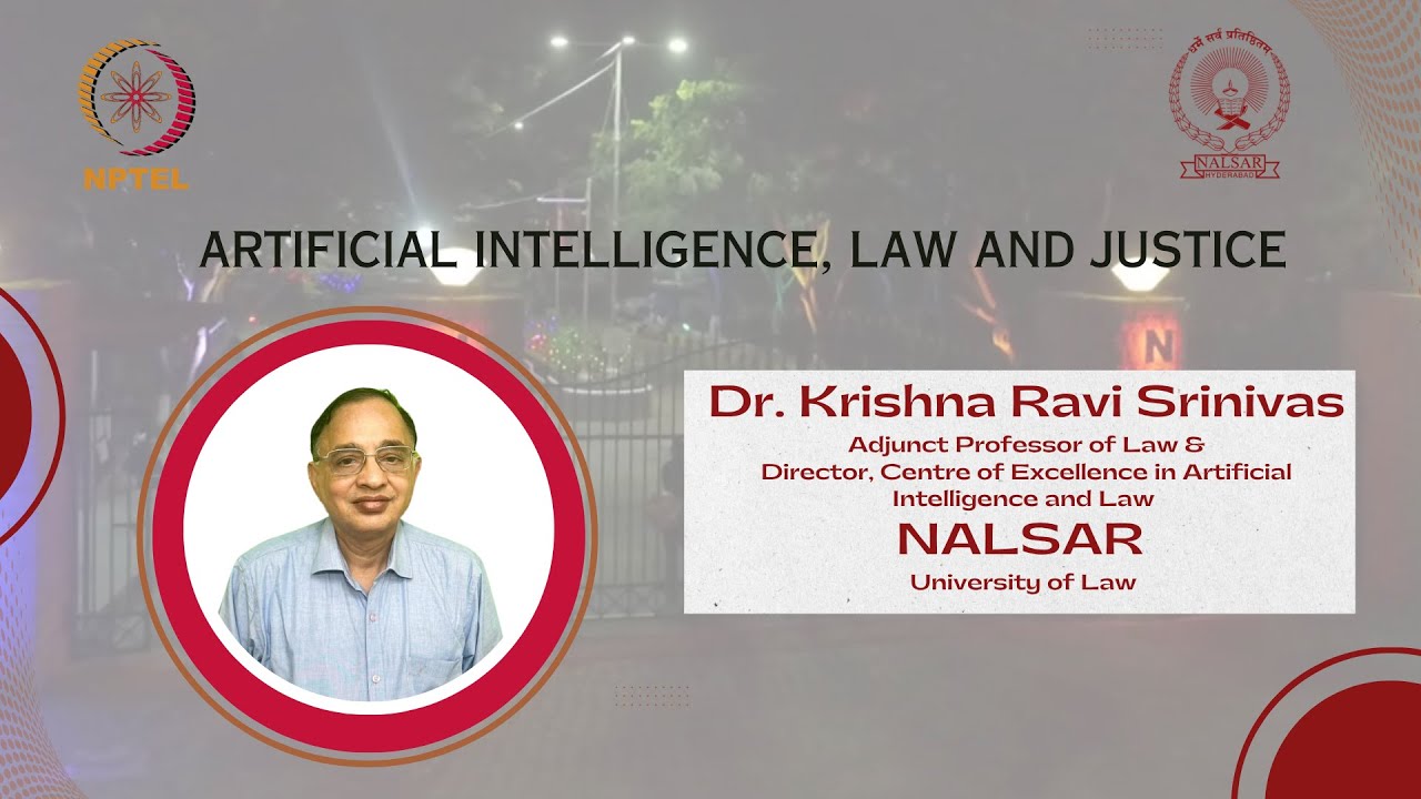 Artificial Intelligence, Law and Justice - Introduction video