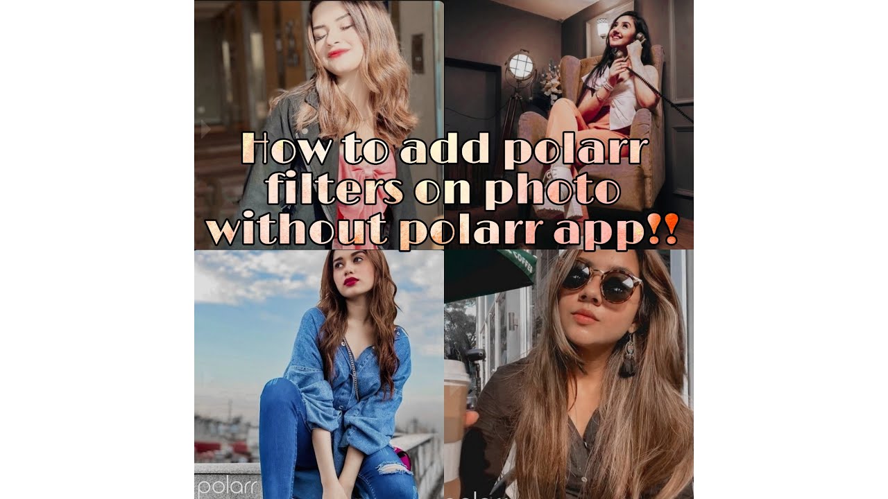 How to use polarr filters on photo without polarr app!! | S K Prana