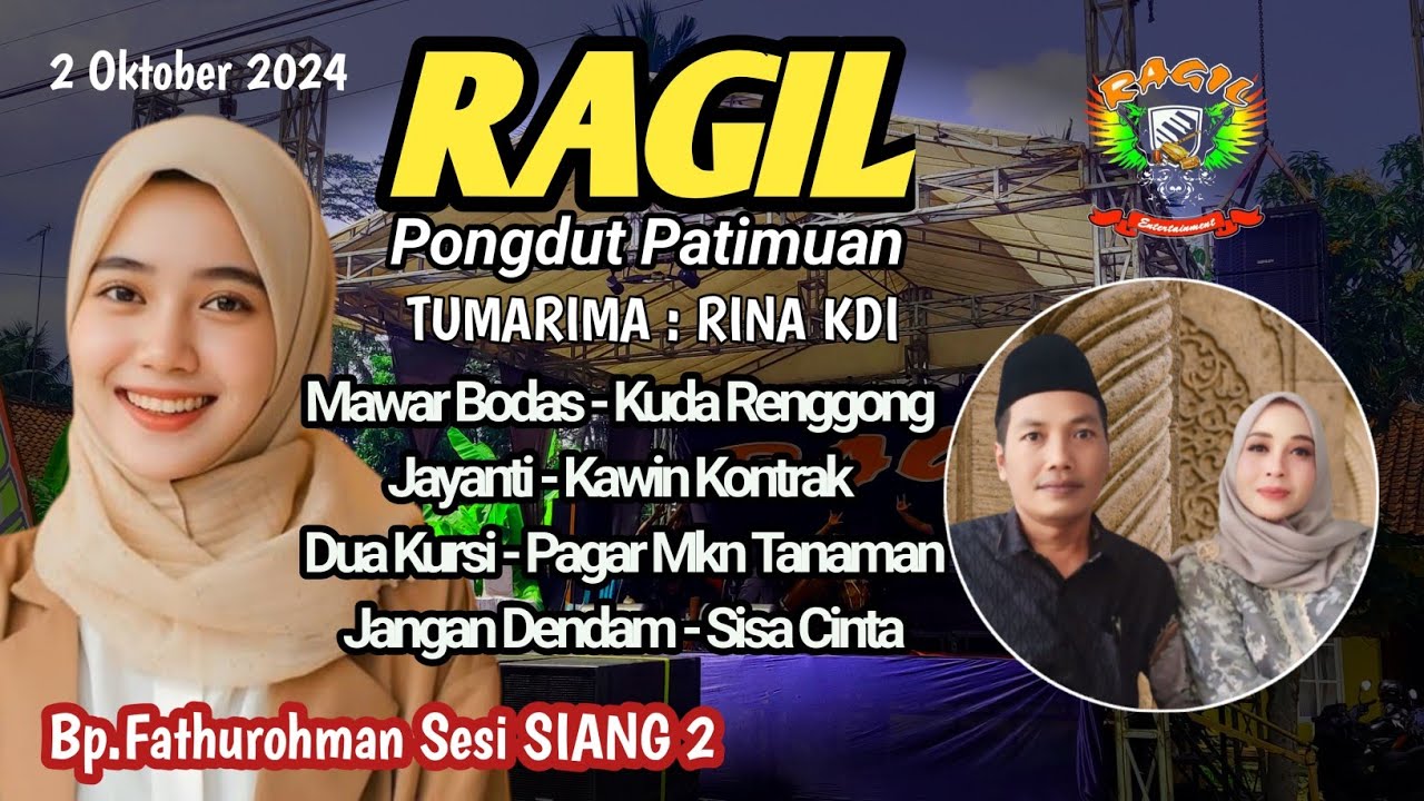 TUMARIMA FULL SUNDA - RINA KDI - RAGIL PONGDUT